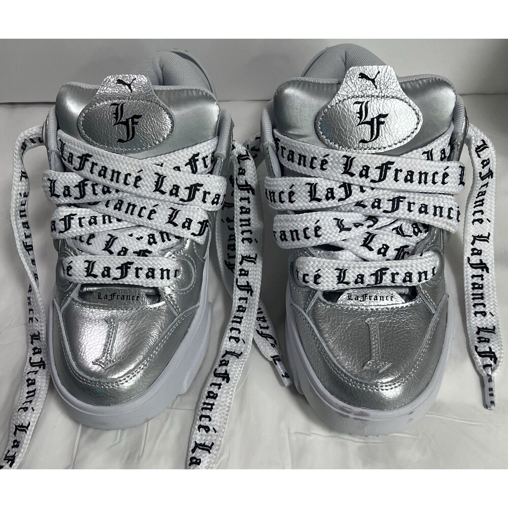 Puma Lamelo Lafrance Amour Chrome Silver Shoes 311339-01 size 6.5